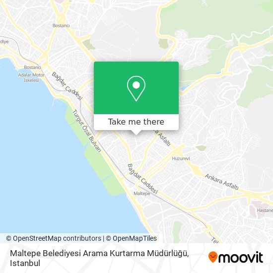 Maltepe Belediyesi Arama Kurtarma Müdürlüğü map