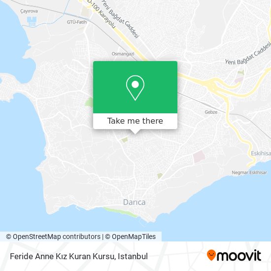 Feride Anne Kız Kuran Kursu map