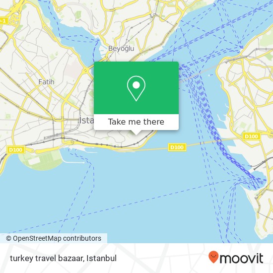 turkey travel bazaar map