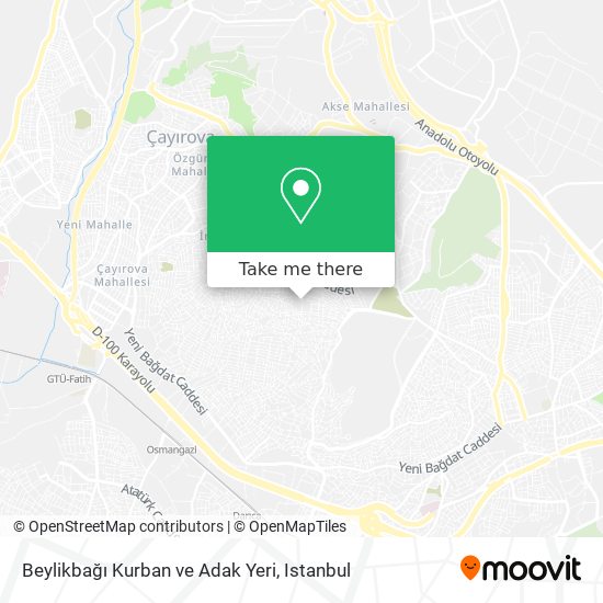 Beylikbağı Kurban ve Adak Yeri map