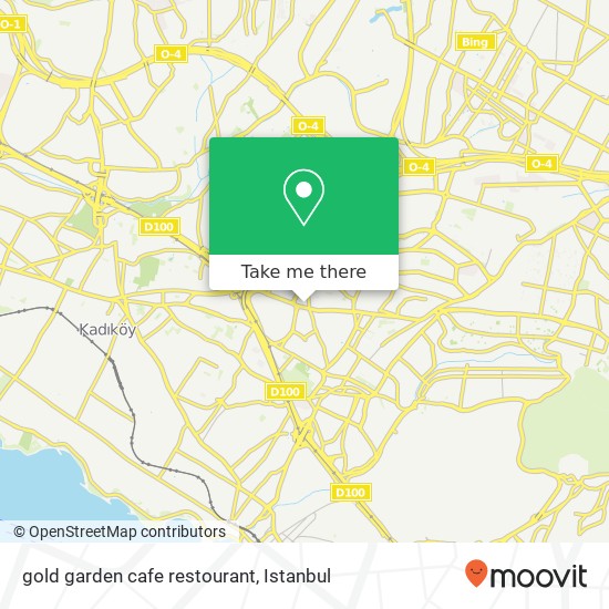 gold garden cafe restourant map