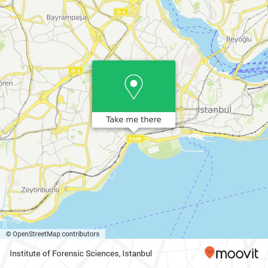 Institute of Forensic Sciences map