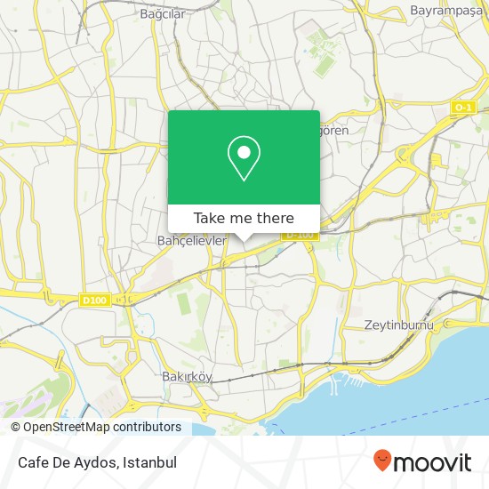 Cafe De Aydos map