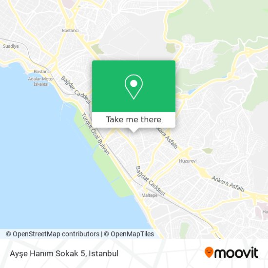Ayşe Hanım Sokak 5 map
