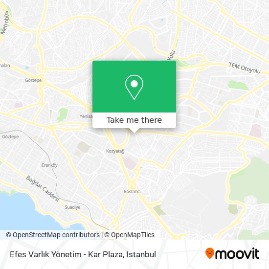 Efes Varlık Yönetim - Kar Plaza map