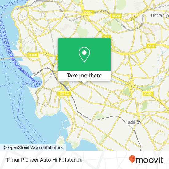 Timur Pioneer Auto Hi-Fi map