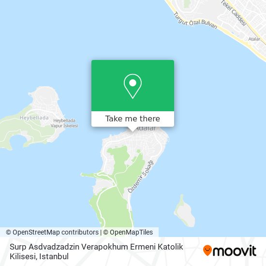 Surp Asdvadzadzin Verapokhum Ermeni Katolik Kilisesi map