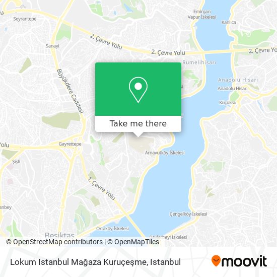 Lokum Istanbul Mağaza Kuruçeşme map