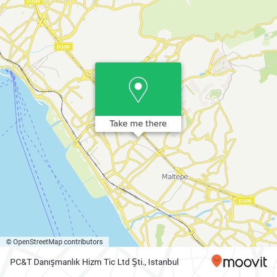 PC&T Danışmanlık Hizm Tic Ltd Şti. map