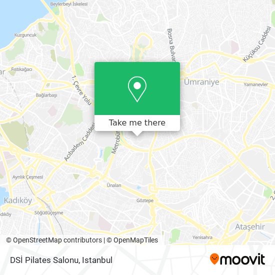 DSİ Pilates Salonu map