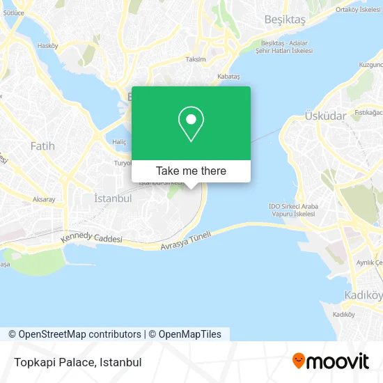 Topkapi Palace map
