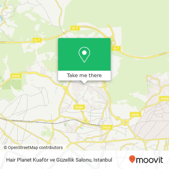 Hair Planet Kuaför ve Güzellik Salonu map