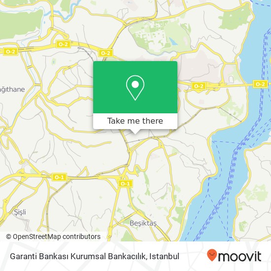 Garanti Bankası Kurumsal Bankacılık map