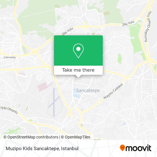 Muzipo Kids Sancaktepe map