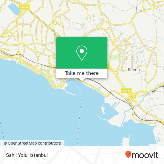 Sahil Yolu map