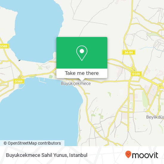 Buyukcekmece Sahil Yunus map