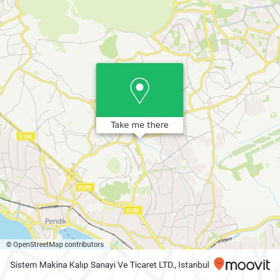 Sistem Makina Kalıp Sanayi Ve Ticaret LTD. map