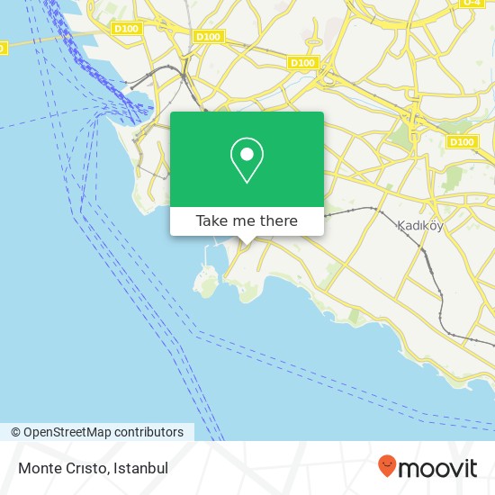 Monte Crısto map