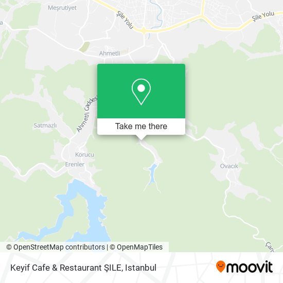Keyif Cafe & Restaurant ŞILE map