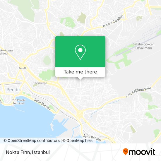 Nokta Fırın map