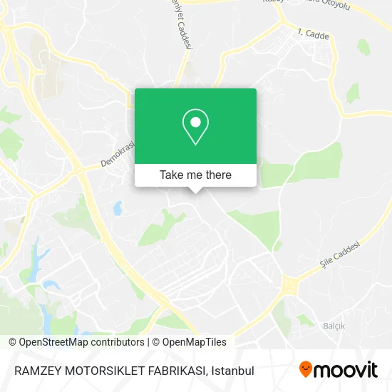 RAMZEY MOTORSIKLET FABRIKASI map
