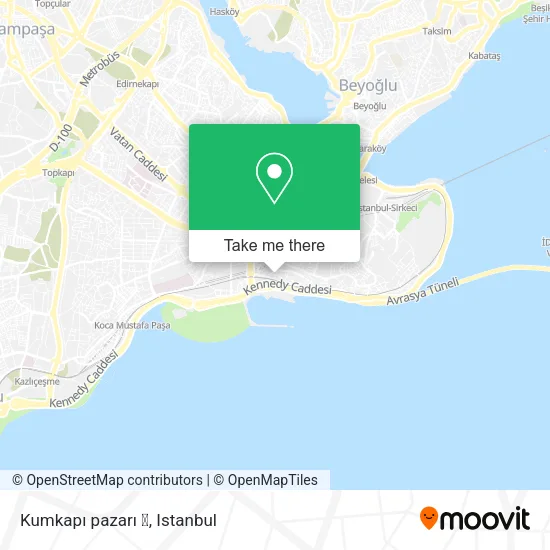 Kumkapı pazarı ✌ map