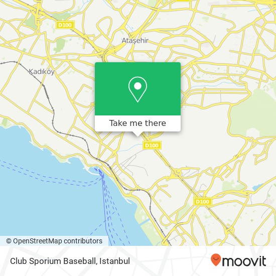 Club Sporium Baseball map