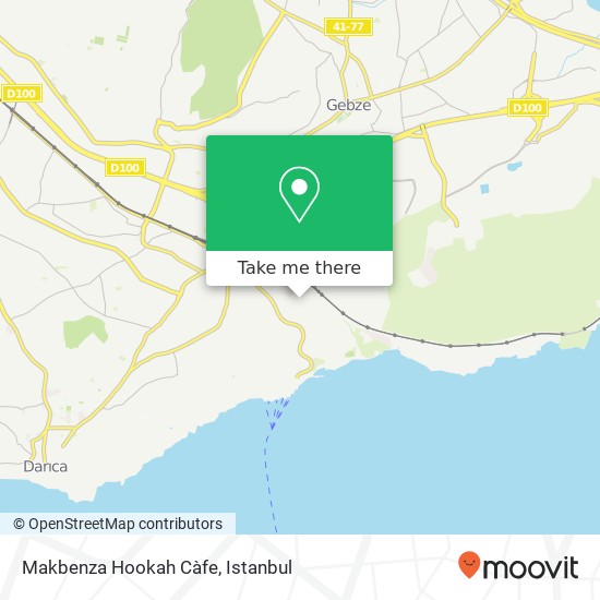 Makbenza Hookah Càfe map