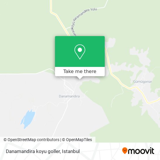Danamandira koyu goller map