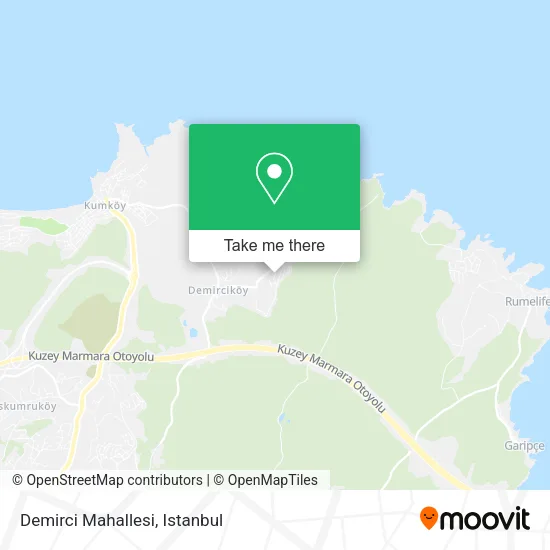 Demirci Mahallesi map