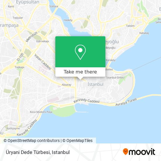 Üryani Dede Türbesi map