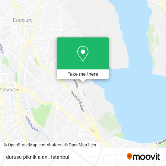 durusu piknik alanı map