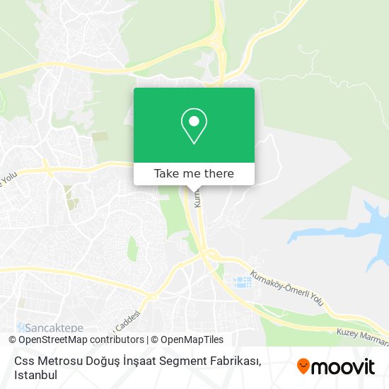 Css Metrosu Doğuş İnşaat Segment Fabrikası map