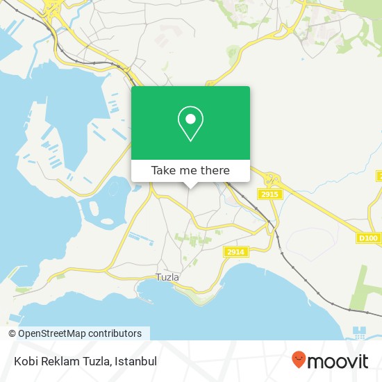 Kobi Reklam Tuzla map