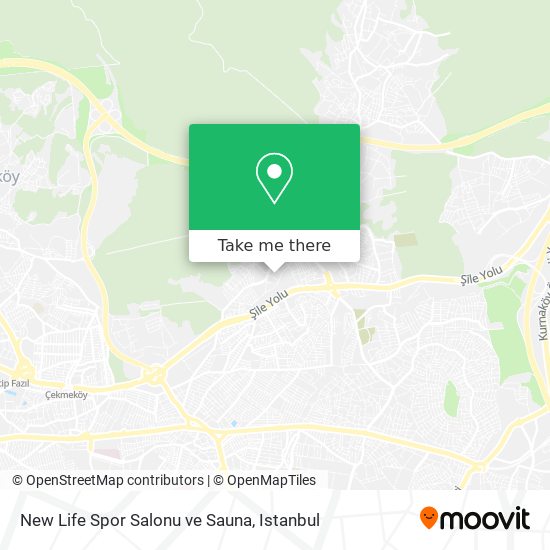 New Life Spor Salonu ve Sauna map