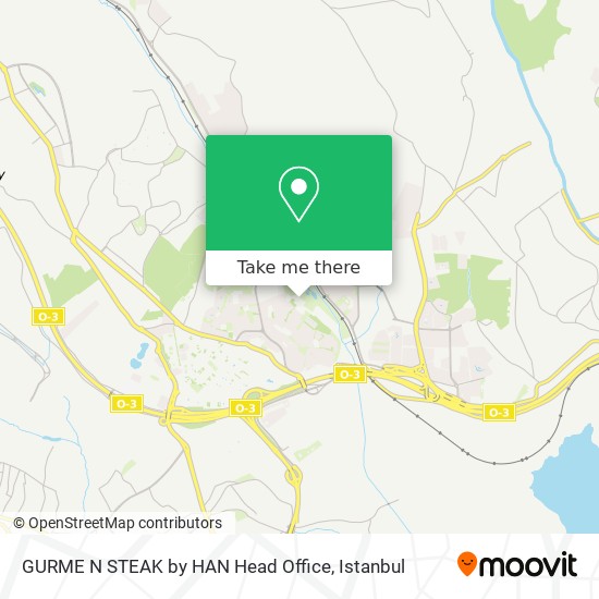 GURME N STEAK  by HAN Head Office map