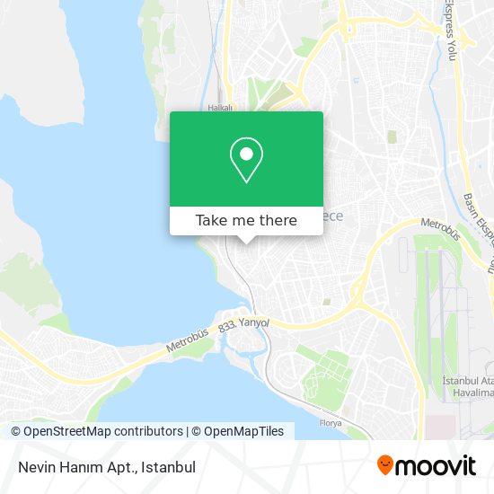 Nevin Hanım Apt. map