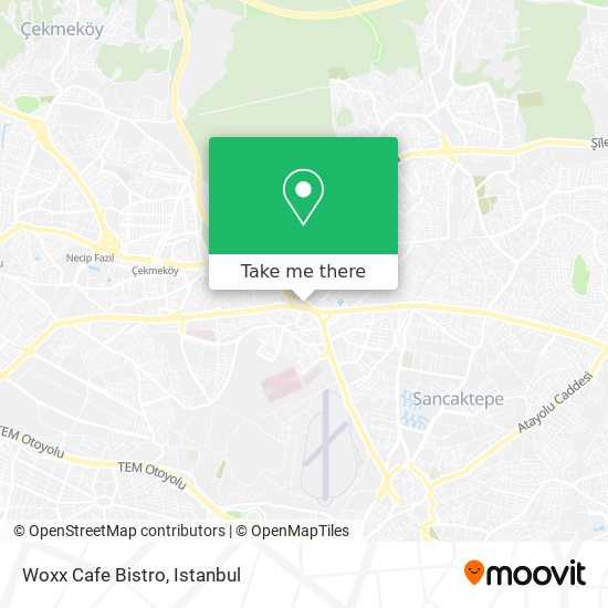 Woxx Cafe Bistro map