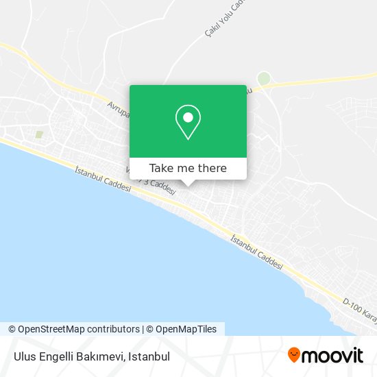 Ulus Engelli Bakımevi map