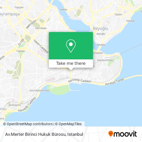 Av.Merter Birinci Hukuk Bürosu map