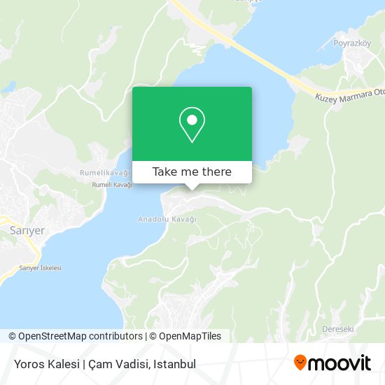 Yoros Kalesi | Çam Vadisi map