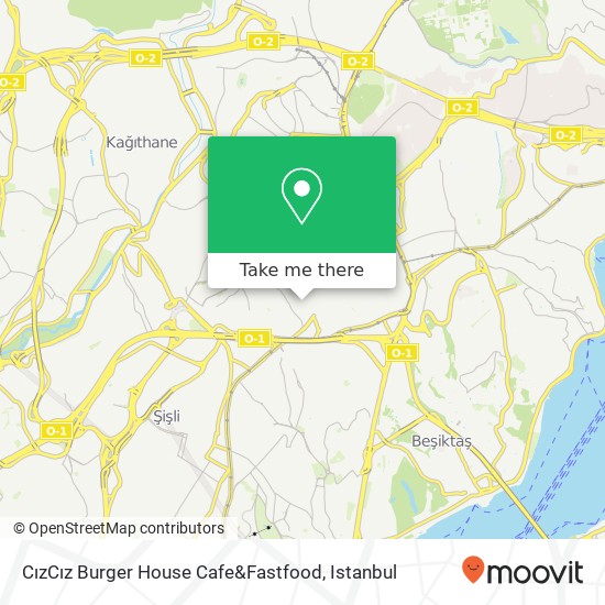 CızCız Burger House Cafe&Fastfood map