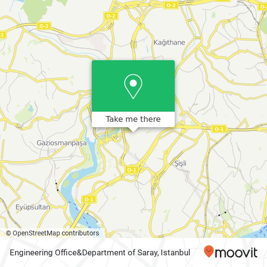 Engineering Office&Department of Saray map