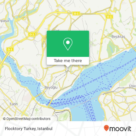 Flocktory Turkey map