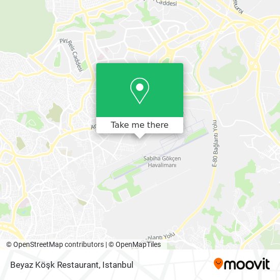 Beyaz Köşk Restaurant map