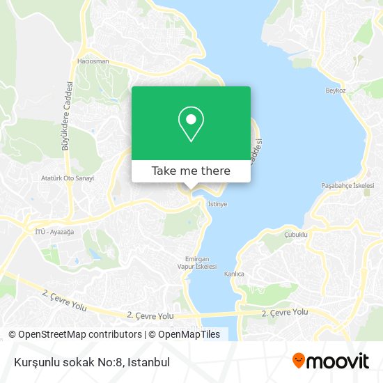 Kurşunlu sokak No:8 map