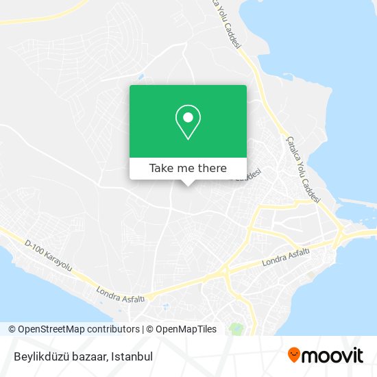 Beylikdüzü bazaar map