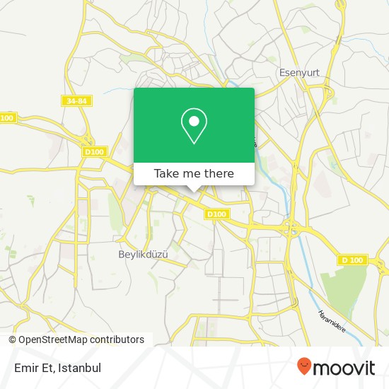 Emir Et map