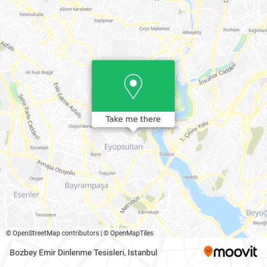 Bozbey Emir Dinlenme Tesisleri map