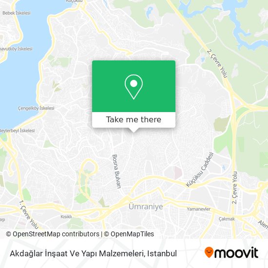 Akdağlar İnşaat Ve Yapı Malzemeleri map